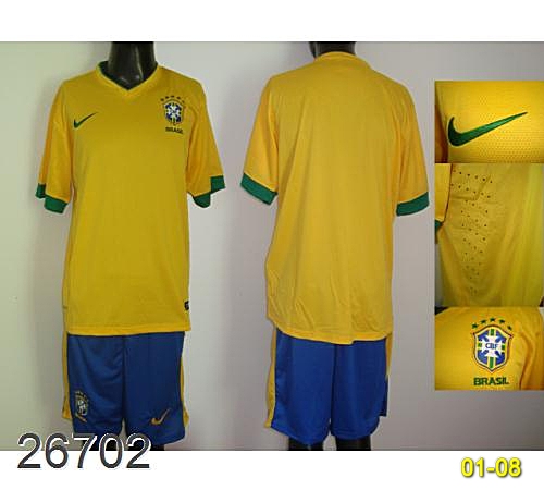 Hot Soccer Jerseys National Team Brazil Hsjntbrazil-14 Replica