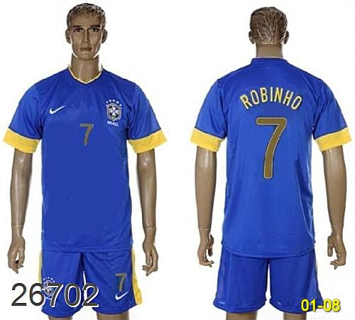 Best Soccer Jerseys National Team Brazil Sjntb016 Replica