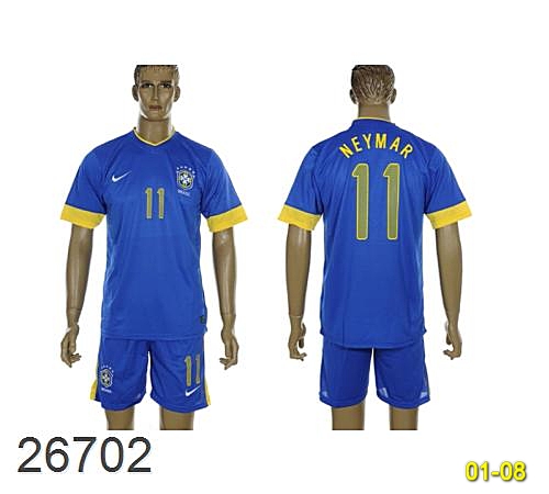 Soccer Jerseys National Team Brazil Sjntb018 Prices