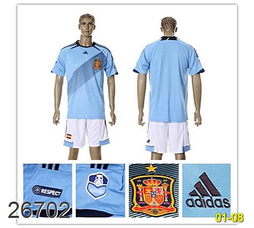 Hot Soccer Jerseys National Team Spain Hsjntspain-11 Replica