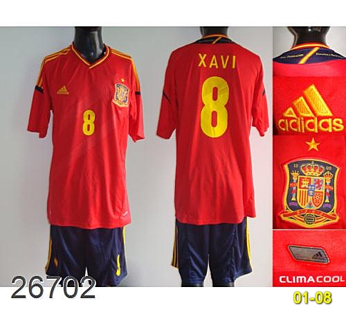 Designer Soccer Jerseys National Team Spain Sjnts16