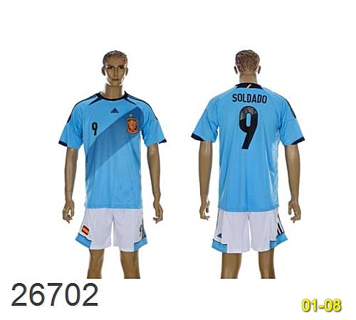 Discount Soccer Jerseys National Team Spain Sjnts40 Replicas