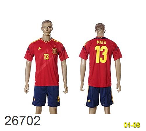 Cheapest Soccer Jerseys National Team Spain Sjnts65 Replica