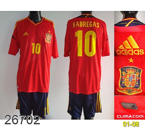 Soccer Jerseys National Team Spain Sjnts67 Replica