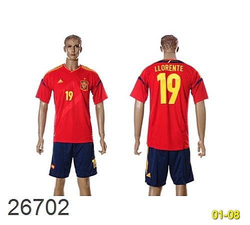 Soccer Jerseys National Team Spain Sjnts71