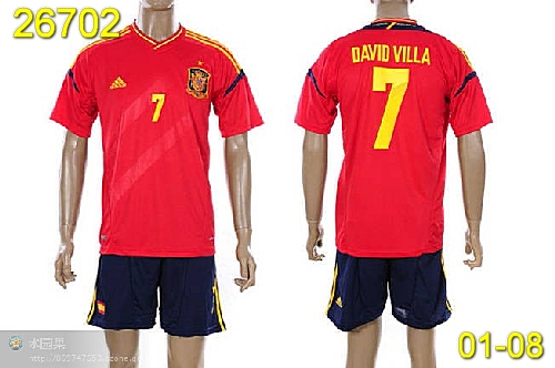 Fashion Soccer Jerseys National Team Spain Sjnts82