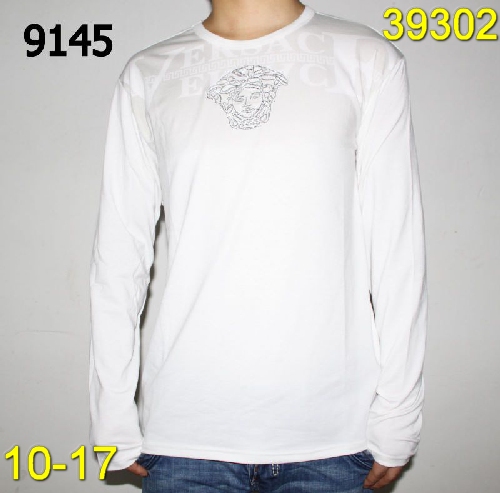 Cheapest Versace Man Long T Shirts Veml-t-shirt-10 Replica